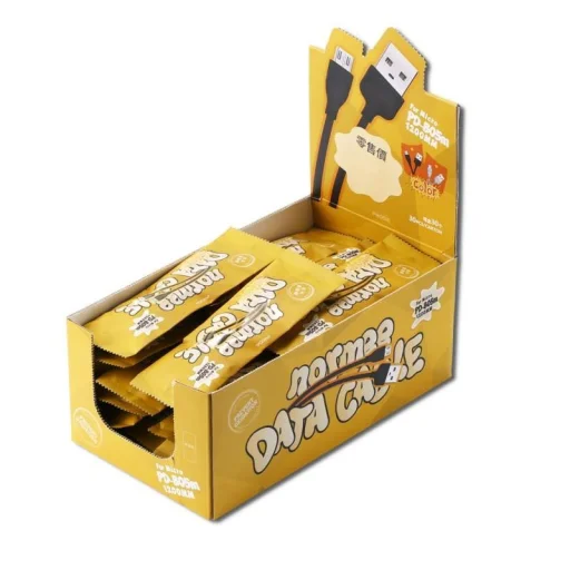 Proda Normee adat és töltőkábel USB/Micro-USB 1,2m fekete - 4