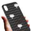iPhone XS MAX iPaky Waffle flexibilis TPU tok fekete thumbnail