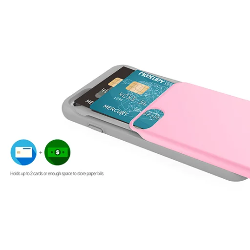 Mercury Sky slide bumper tok Samsung S9 Plus ezüst - 2