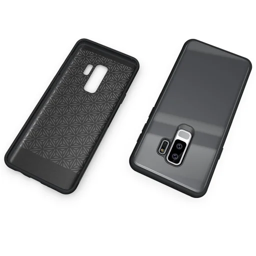 9H üveg hátlapú tok Samsung S9 Plus szürke - 6