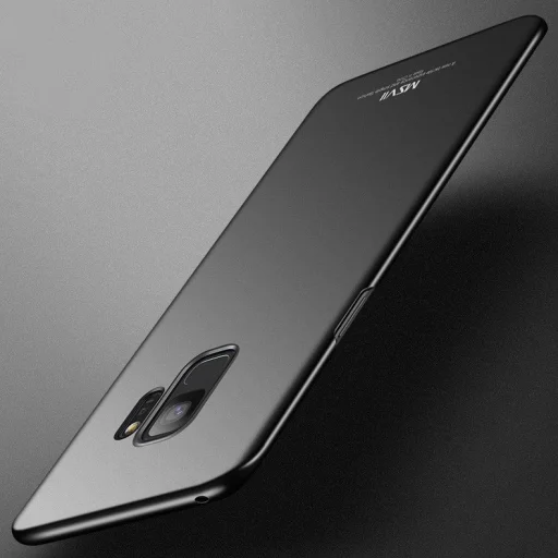 MSVII Simple ultra vékony PC tok Samsung S9 Plus fekete színben - 7