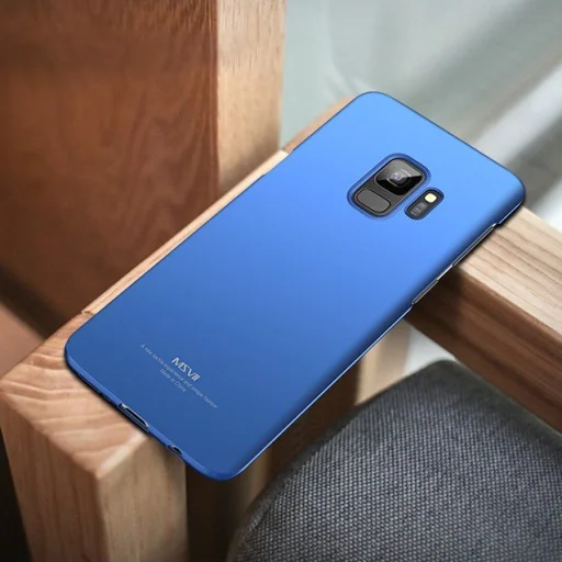 MSVII Simple ultra vékony PC tok Samsung S9 Plus fekete színben - 8