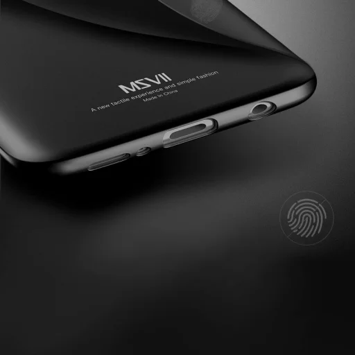 MSVII Simple ultra vékony PC tok Samsung S9 Plus fekete színben - 4