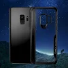IPAKY Frame áttetsző TPU tok Samsung S9 Plus világos rózsaszín kerettel thumbnail