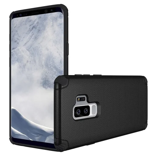 Light Armor tok PC borítással Samsung S9 Plus fekete - 3