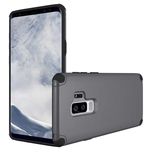 Light Armor tok PC borítással Samsung S9 Plus szürke - 2