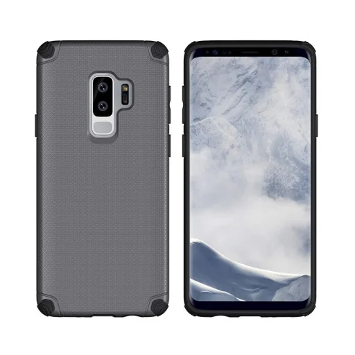 Light Armor tok PC borítással Samsung S9 Plus szürke - 1