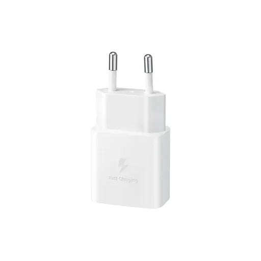 Samsung USB Hálózati töltő adapter USB Type-C 15W PD AFC fehér (EP-T1510NWEGEU) - 2