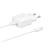 Samsung USB Hálózati töltő adapter USB Type-C 15W PD AFC + USB Type-C kábel fehér (EP-T1510XWEGEU) gyári thumbnail