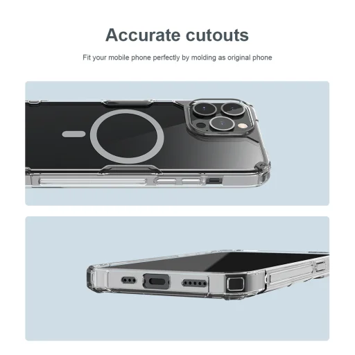 iPhone 13 Pro Nillkin Nature TPU Pro Magnetic Tok Sötétkék - 4