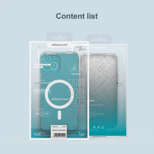 iPhone 13 Pro Nillkin Nature TPU Pro Magnetic Tok Sötétkék - 8