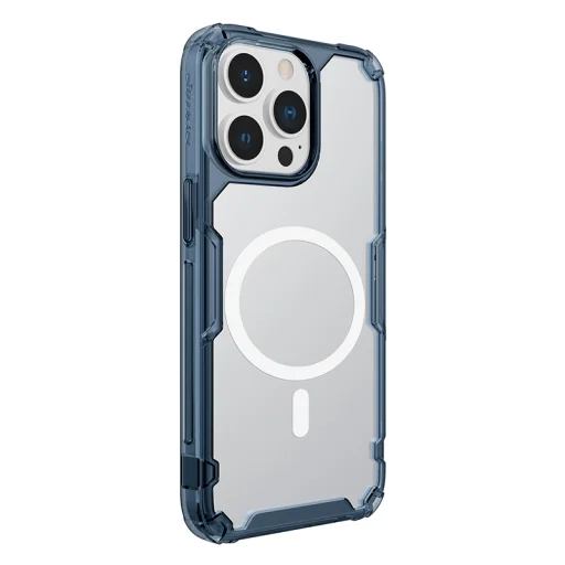 iPhone 13 Pro Nillkin Nature TPU Pro Magnetic Tok Sötétkék - 2