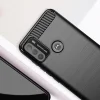 Motorola Moto G50 Carbon szénszál mintájú TPU tok fekete thumbnail