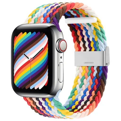 Apple Watch 4/5/6/7/8/SE/Ultra (42/44/45/49mm) Fabric szövet óraszíj design 2 - 1