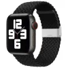Apple Watch 8/7/6 / SE / 5/4/3/2 (41mm / 40mm / 38mm) Fabric szövet óraszíj fekete thumbnail