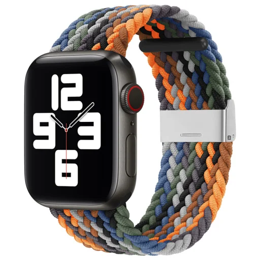Apple Watch 8/7/6 / SE / 5/4/3/2 (41mm / 40mm / 38mm) Fabric szövet óraszíj több színű design 6 - 4
