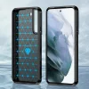 Samsung Galaxy S22 Carbon szénszál mintájú TPU tok fekete thumbnail