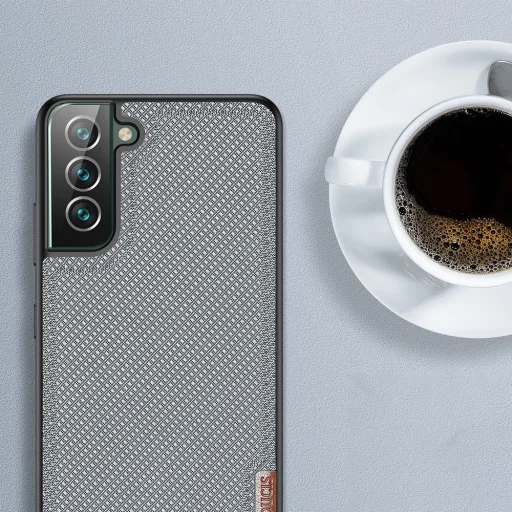 Samsung Galaxy S22 Plus Dux Ducis Fino nylon bevonatú tok zöld - 9