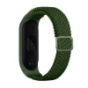 Xiaomi Mi Band 6 / 5 / 4 / 3 Fabric szövet óraszíj fekete / piros thumbnail