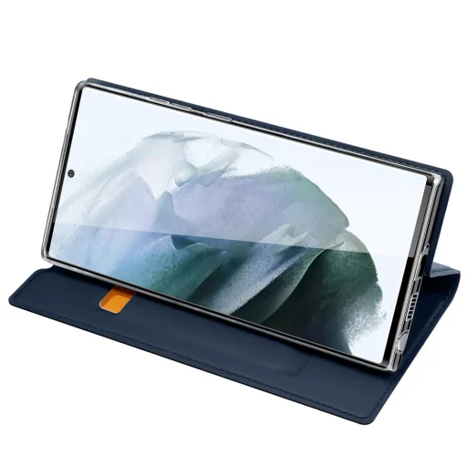 Samsung Galaxy S22 Ultra Dux Ducis Skinpro fliptok kék - 7