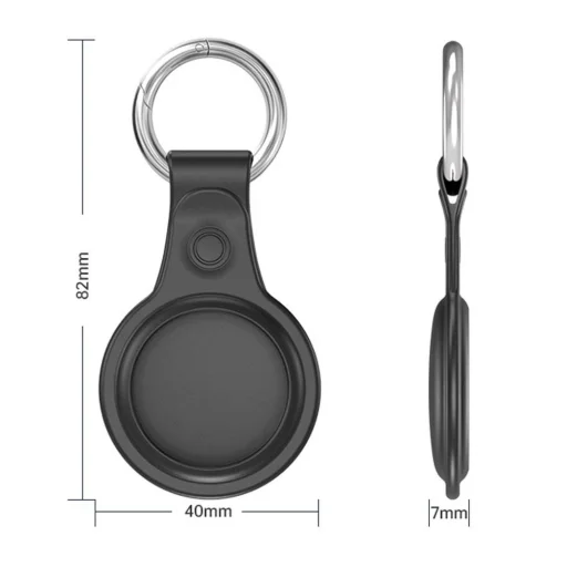 Apple Airtag Dux Ducis tok 4db (fekete, kék, rózsaszín, zöld) - 6