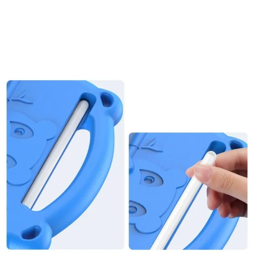 Apple iPad Mini 6 2021 Dux Ducis Panda Szilikon tok gyerekeknek kék - 7