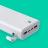 KAKU Power Bank 20000mAh 2xUSB + USB-C 2.1A fehér thumbnail