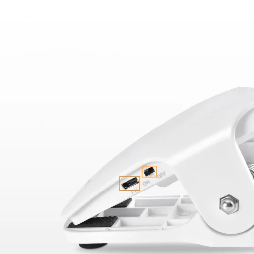 Vezeték nélküli asztali csíptethetős LED lámpa fekete - 5