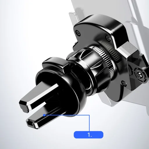 Univerzális Gravity autós telefontartó szellőzőre sötétszürke YC05 - 11