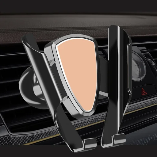 Univerzális Gravity autós telefontartó szellőzőre arany YC05 - 10