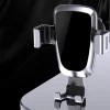 Univerzális Gravity autós telefontartó szellőzőre ezüst YC08 thumbnail