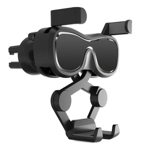 Univerzális Gravity autós telefontartó szellőzőre fekete YC06 - 1