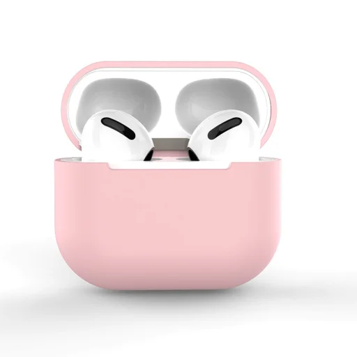 Airpods Pro 1/2 szilikon tok rózsaszín - 1