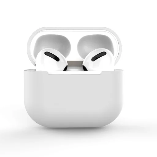 Airpods 1 / 2 szilikon tok fehér - 1