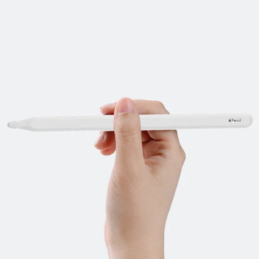Szilikon Apple Pencil 2 Tok fekete - 3