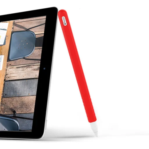 Szilikon Apple Pencil 2 Tok fekete - 7