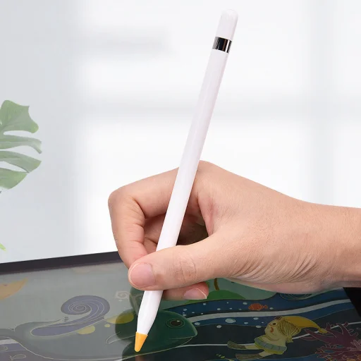 Apple Pencil 2 / 1 Stylus toll hegy készlet 8db fehér - 6