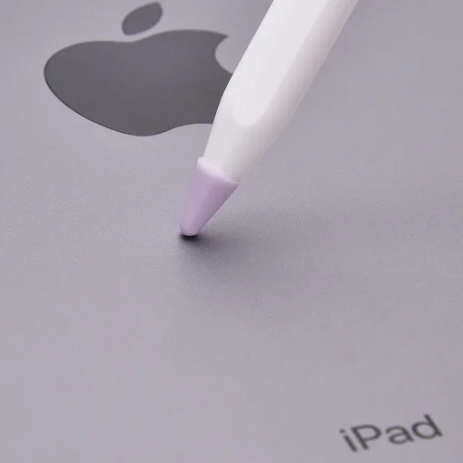 Apple Pencil 2 / 1 Stylus toll hegy készlet 8db fehér - 9