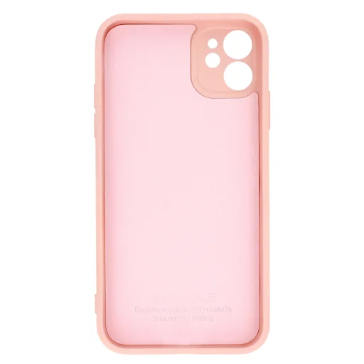 iPhone 11 Vennus szilikon tok szív mintával rózsaszín - 8