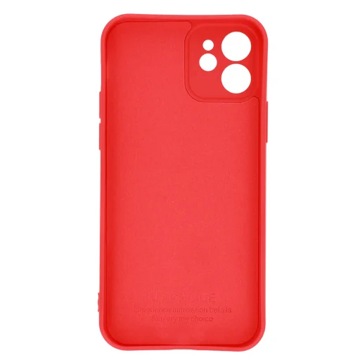 iPhone 12 Vennus szilikon tok szív mintával piros - 6