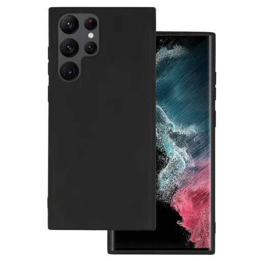 Samsung Galaxy S22 Ultra Matt TPU tok fekete - 1
