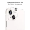 iPhone 14 / 14 Plus / 15 / 15 Plus 10db-os szett 3D kameralencse védő üvegfólia thumbnail