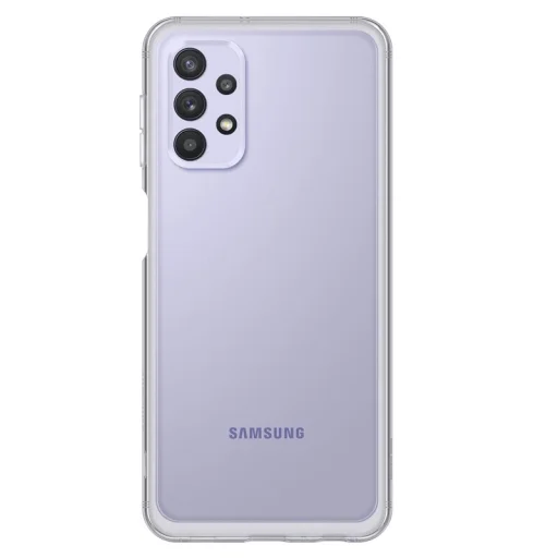Samsung Galaxy A22 5G Samsung Soft Clear gyári szilikon tok átlátszó (EF-QA226TTEGEU) - 1