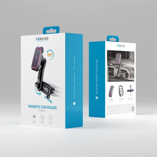 Forever Multipoint mágneses autós tartó fekete - 7