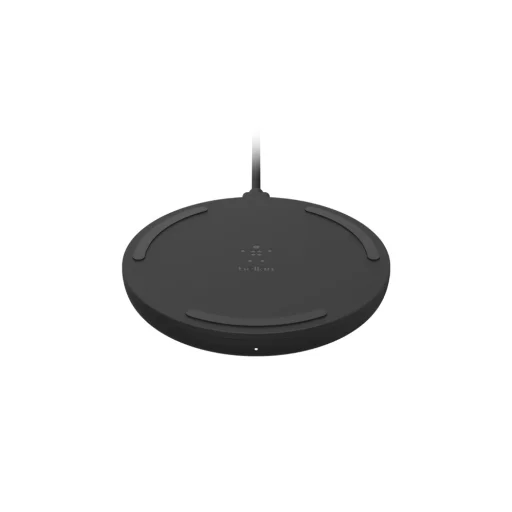 Belkin Boost Charge vezeték nélküli töltőpad 10W + QC 3.0 fali töltő + kábel, fekete (WIA001vfBK) - 2