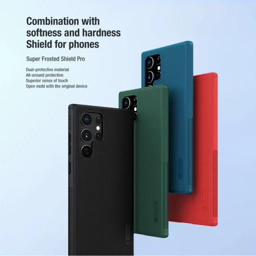 Samsung Galaxy A73 5G Nillkin Super Frosted Pro tok kék - 4