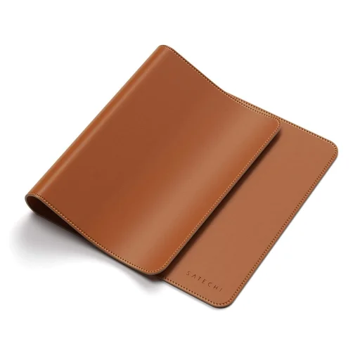 Satechi Eco Leather DeskMate bőr egérpad, barna (ST-LDMN) - 4