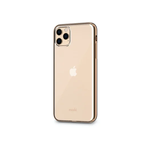 iPhone 11 Pro Max Moshi Vitros átlátszó tok, pezsgő arany (99MO103305) - 2