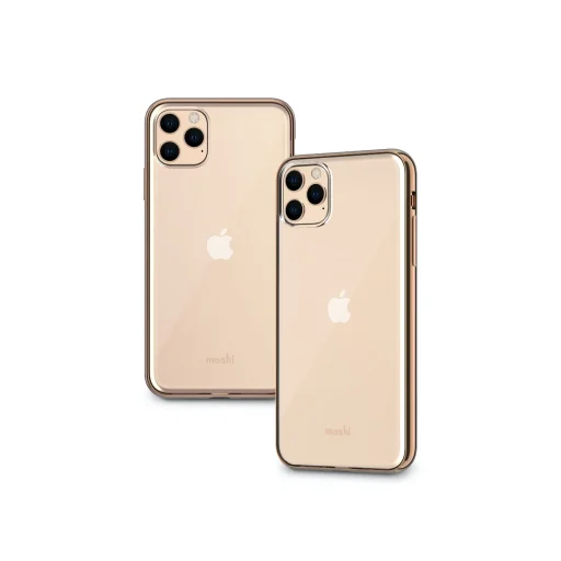 iPhone 11 Pro Max Moshi Vitros átlátszó tok, pezsgő arany (99MO103305) - 4