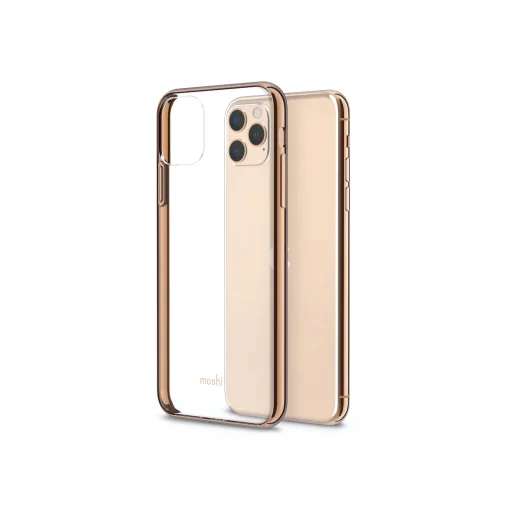 iPhone 11 Pro Max Moshi Vitros átlátszó tok, pezsgő arany (99MO103305) - 1